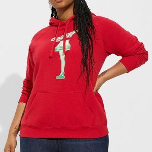 ❤️NWT VINTAGE TORRID HOODIE A CHRISTMAS STORY LEG LAMP HOLIDAY RALPHIE PLUS SIZE